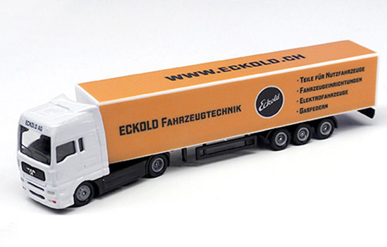 ECKOLD Miniatur-Fahrzeug 'MAN Truck' - weiss