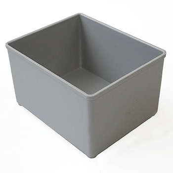 Casiers amovibles gris pour tiroirs