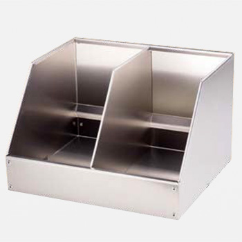 Ablagebox mit 2 Fächer B x T x H: 350 x 313 x 227 mm