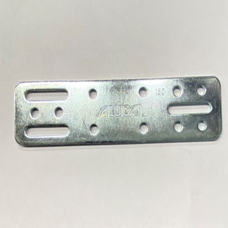 Befestigungslasche für Wandbefestigung Masse: 180 x 45 x 3 mm