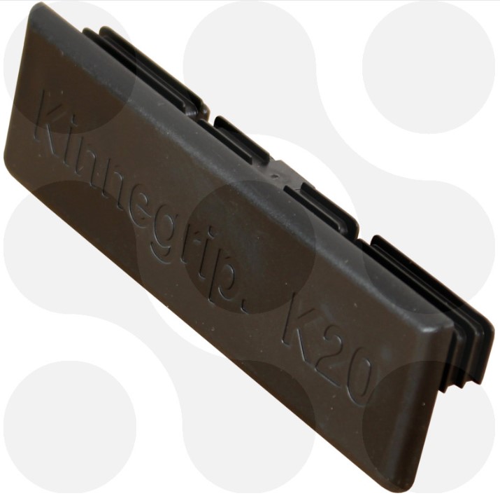 Kinnegrip K20 - Abdeckkappe breit, schwarz